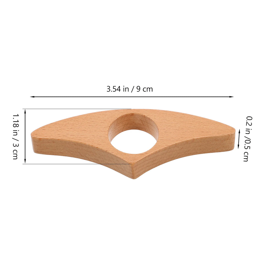 Repose-Pouce de Lecture en Bois — Écarte-Pages Naturel