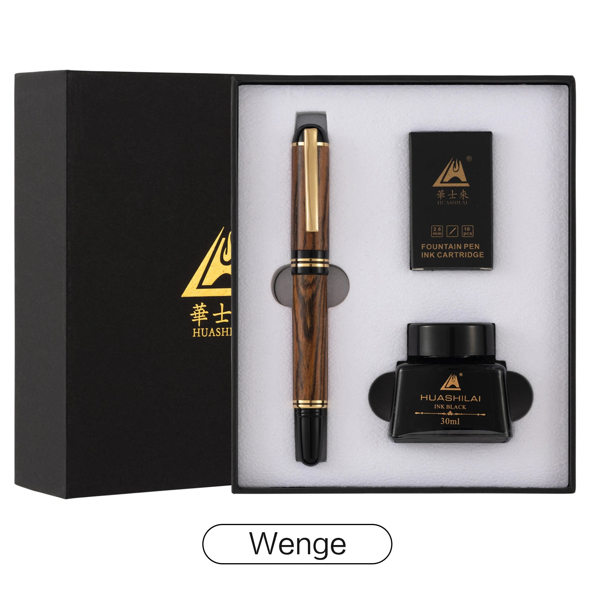 Coffret Stylo Plume en Bois — Écriture d'Exception