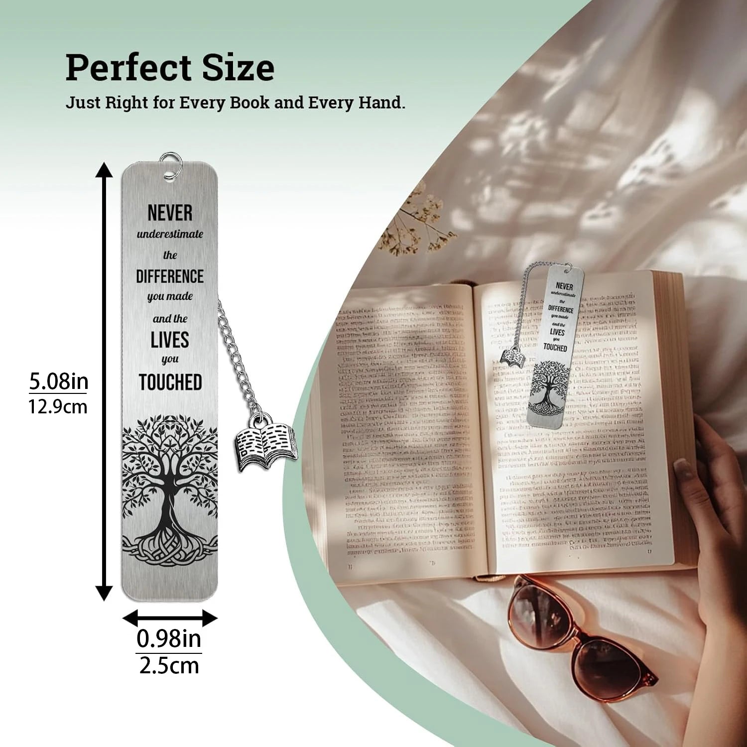 Marque-Pages Métal Citations Inspirantes — Coffret
