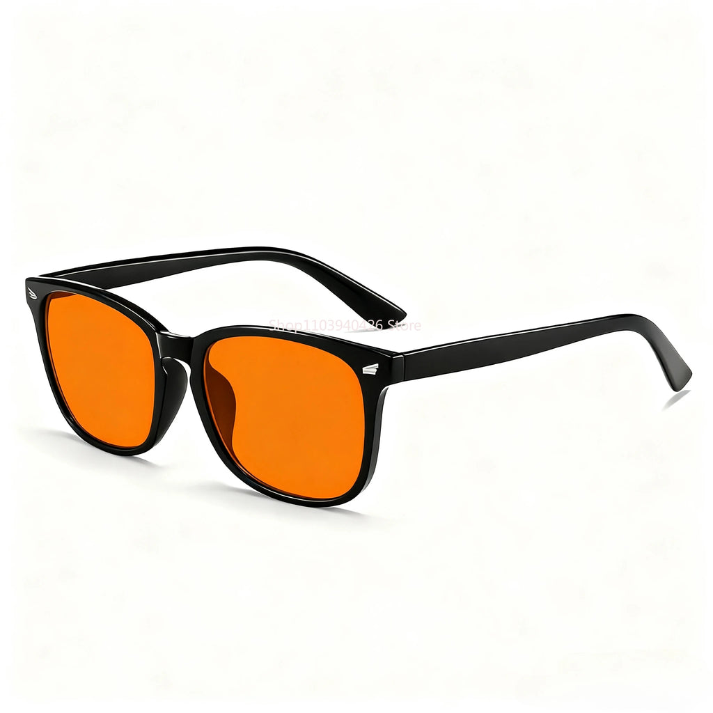 Lunettes Anti-Lumière Bleue — Verres Rouges Sommeil