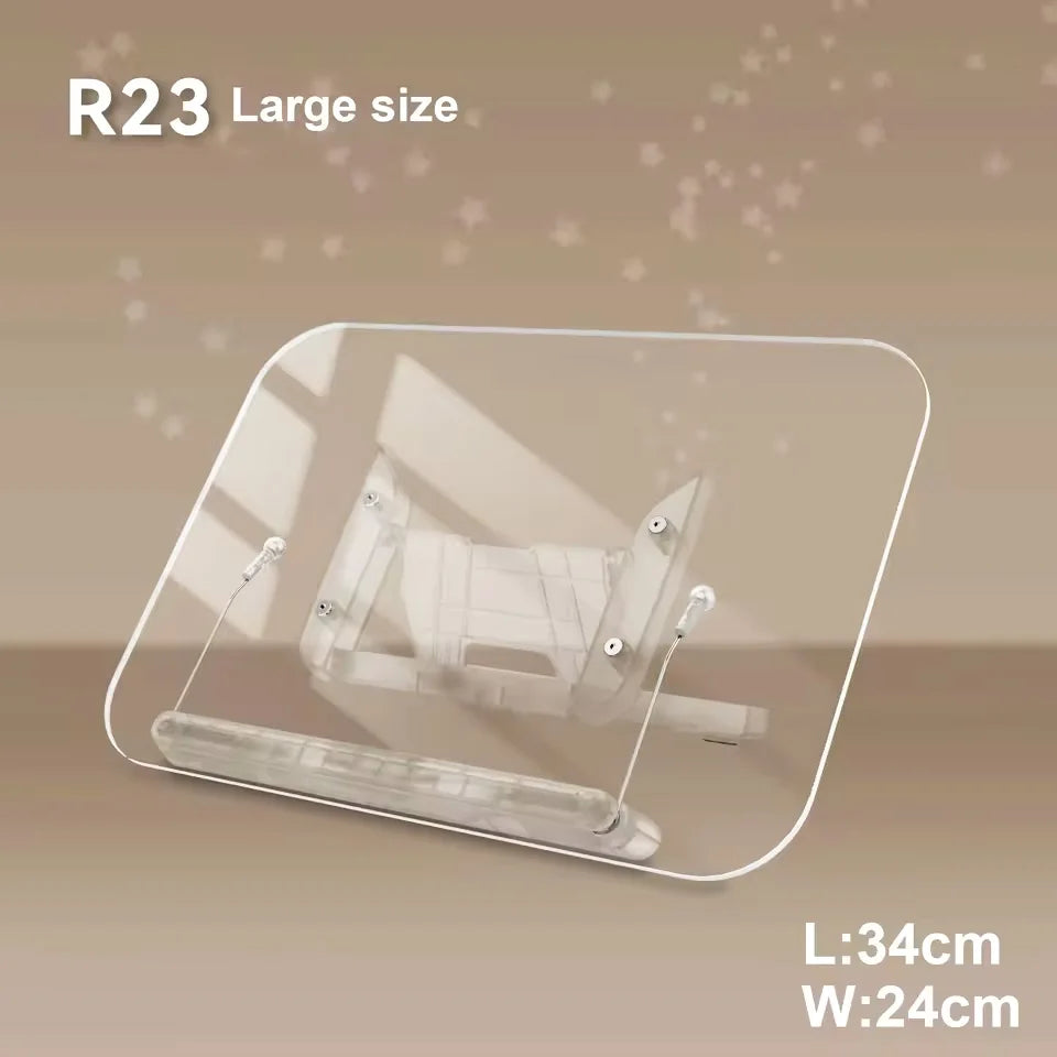 Lutrin de Lecture Rotatif 360° — Support Livre Réglable