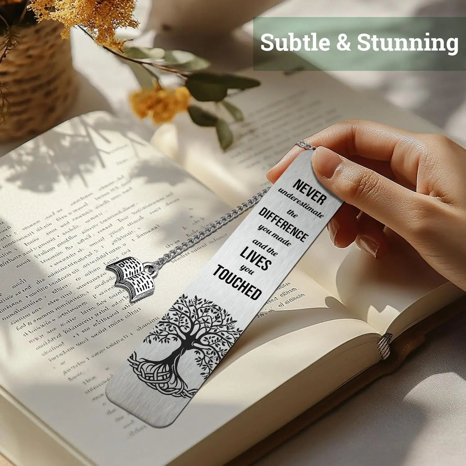 Marque-Pages Métal Citations Inspirantes — Coffret