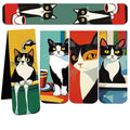 Marque-Pages Magnétiques Chats — Lot de 5
