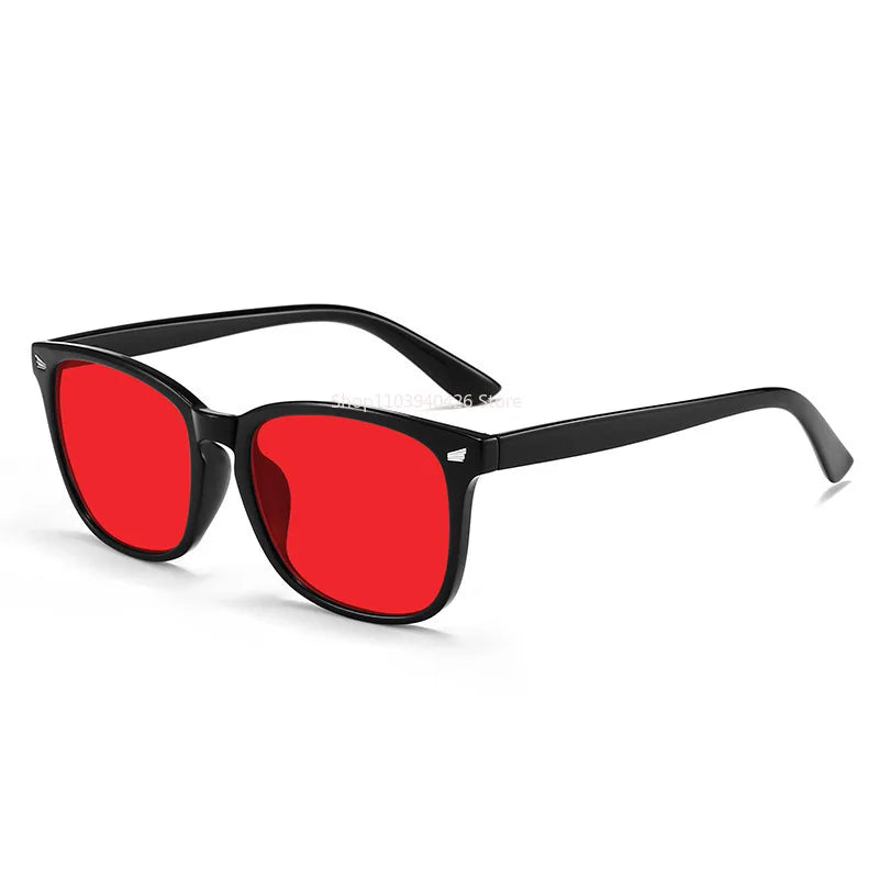 Lunettes Anti-Lumière Bleue — Verres Rouges Sommeil