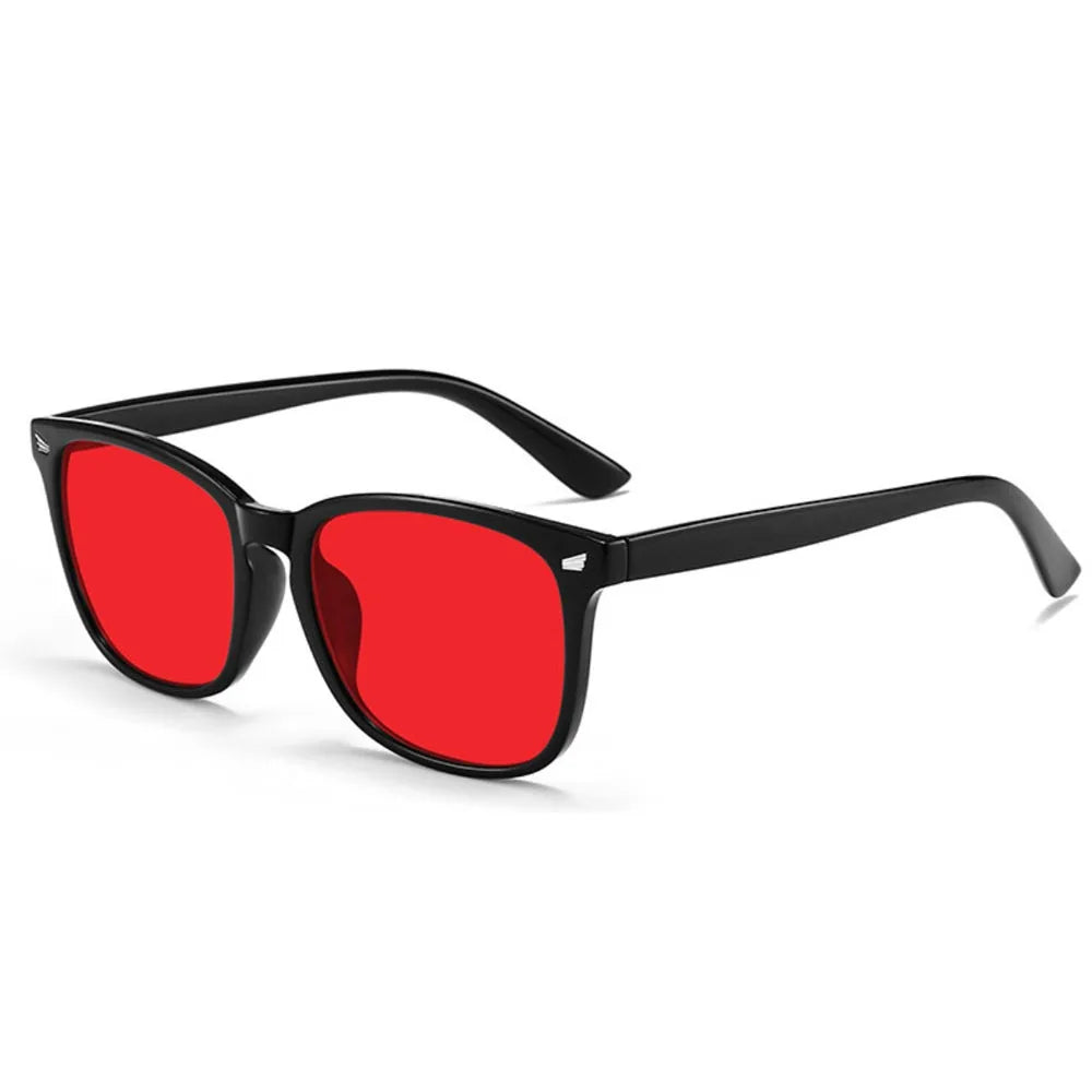 Lunettes Anti-Lumière Bleue — Gaming Verres Rouges Anti-Fatigue